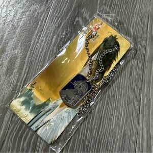 Final Fantasy Summoner Yuna Dog Tag Necklace with Chain